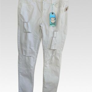 Wax Jean White Denim Pants size 11